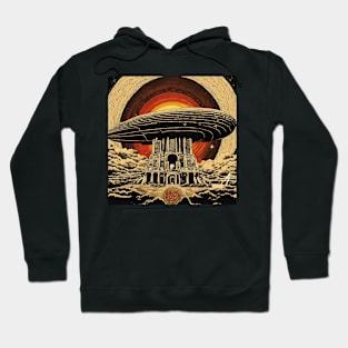 led zepplin cool artwork mothership Hoodie